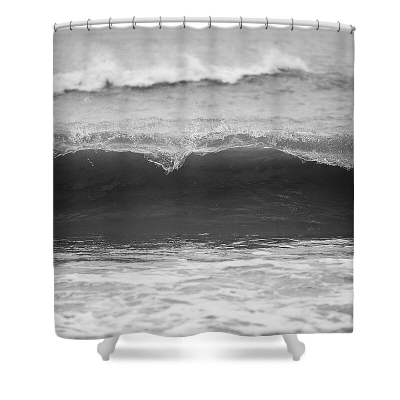 Wave Shower Curtain featuring the photograph Crest by Lara Morrison