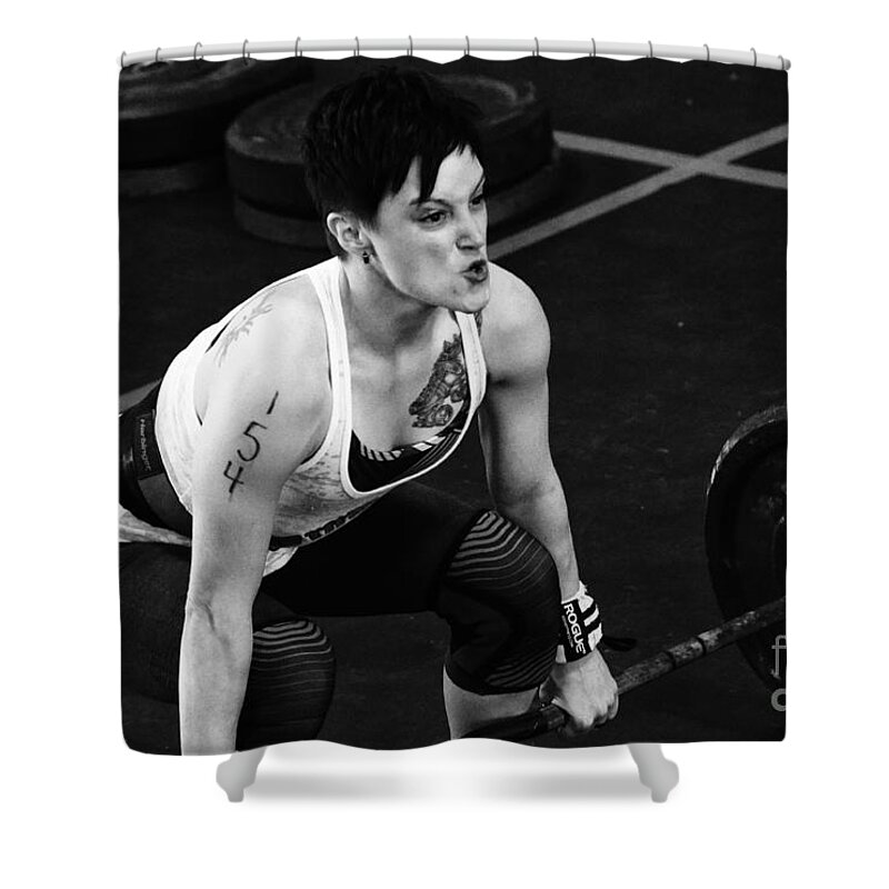 Crossfit Shower Curtain featuring the photograph Crossfit Function 15 by Bob Christopher
