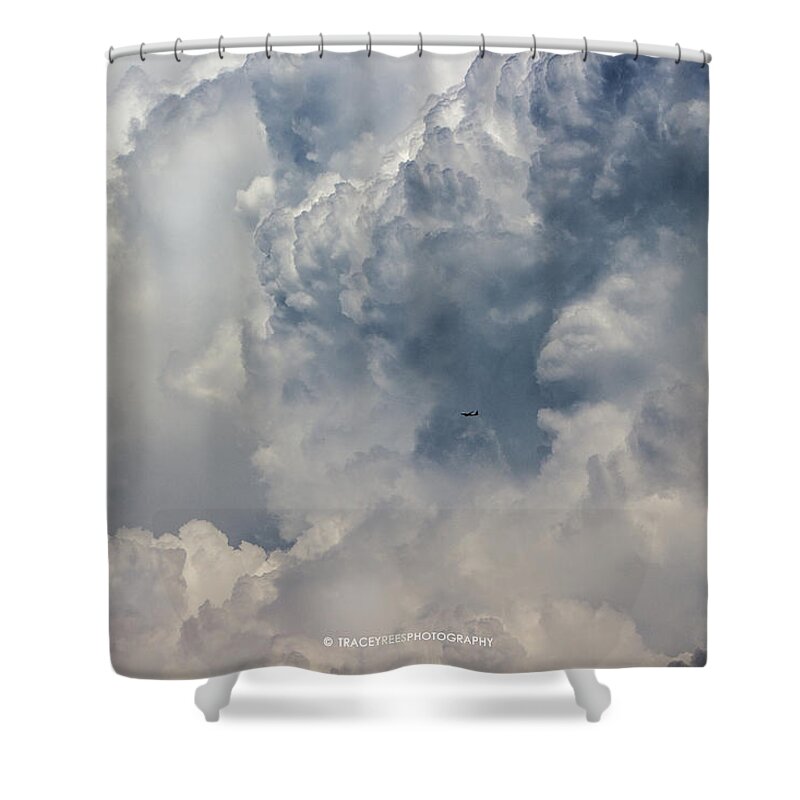  Shower Curtain featuring the photograph Cumulonimbus Beauty 1 by Tracey Rees