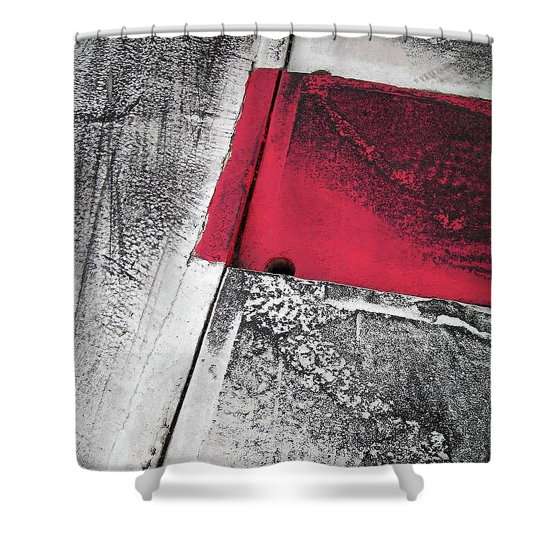 North America Shower Curtain featuring the photograph Curbs at the Canadian Formula 1 Grand Prix by Juergen Weiss