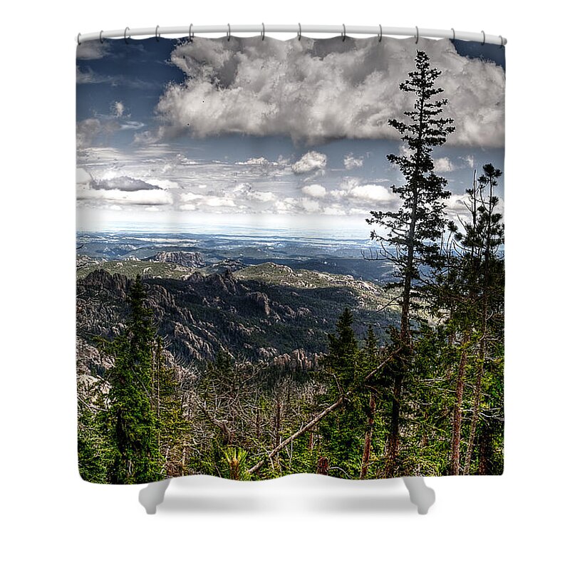 South Shower Curtain featuring the photograph Custer State Park by Deborah Klubertanz