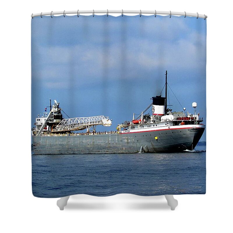  Shower Curtain featuring the photograph Cuyahoga by Dennis McCarthy