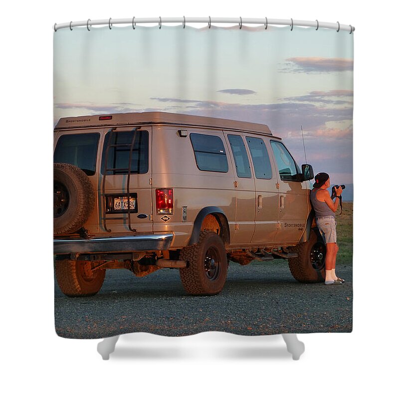 Ed Cooper Shower Curtain featuring the photograph D11085-DC Ed Cooper by Ed Cooper Photography