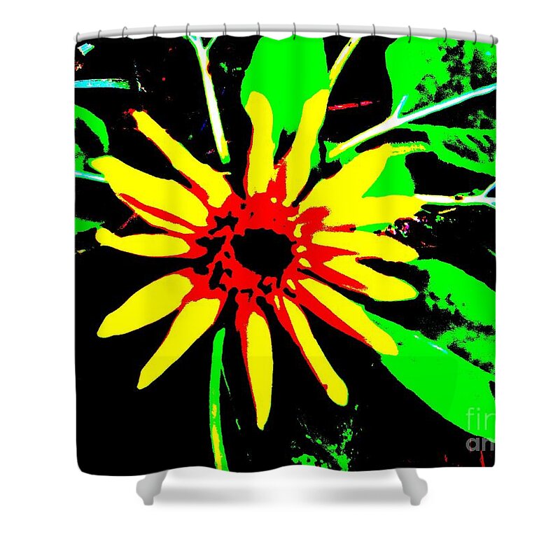 Daisy Shower Curtain featuring the photograph Daisy by Tim Townsend