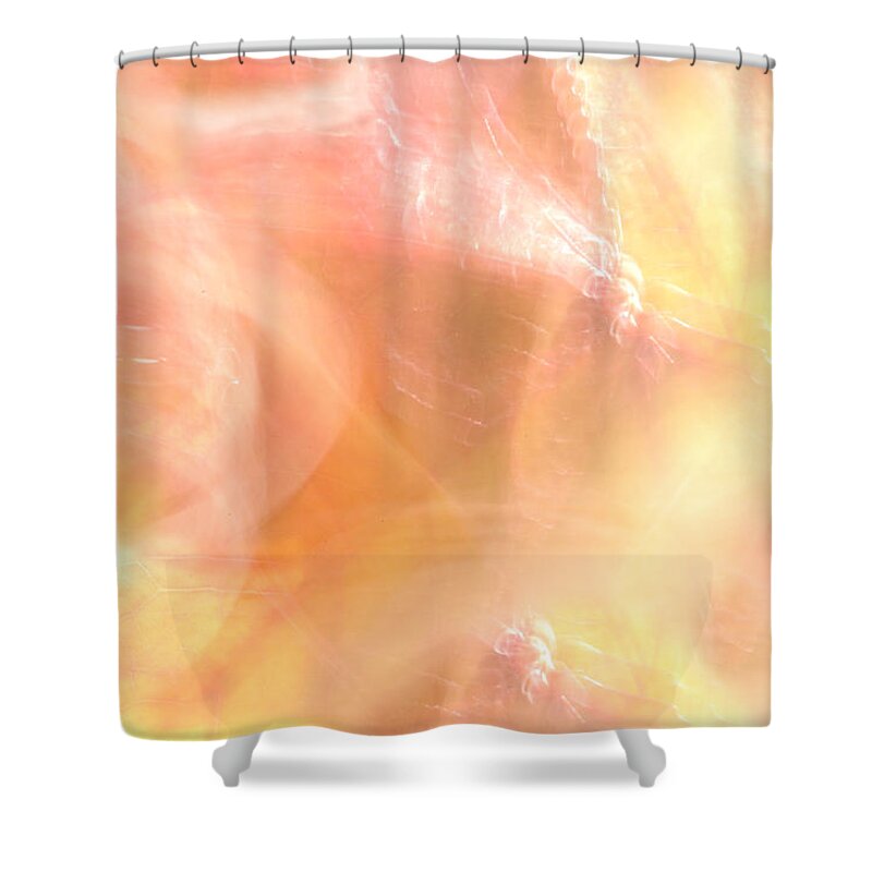 Abstract Shower Curtain featuring the photograph Dancing Light by Donna Blackhall