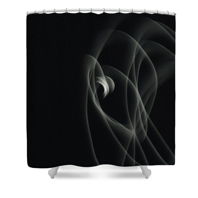 Moon Shower Curtain featuring the photograph Dancing Moonbeams by Donna Blackhall