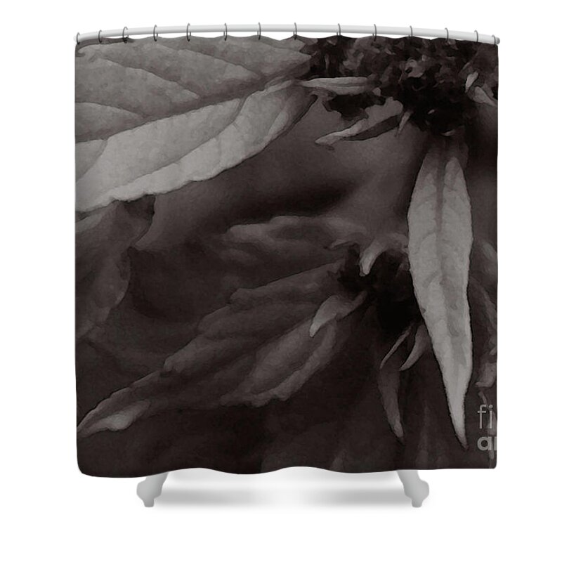 Leaves Shower Curtain featuring the photograph Dans le Conte de Fees by Linda Shafer