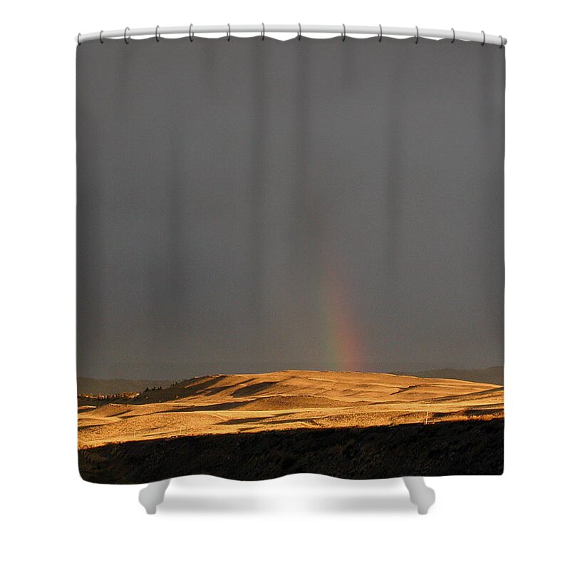 Montana Shower Curtain featuring the photograph Dark Sky - Montana by DArcy Evans
