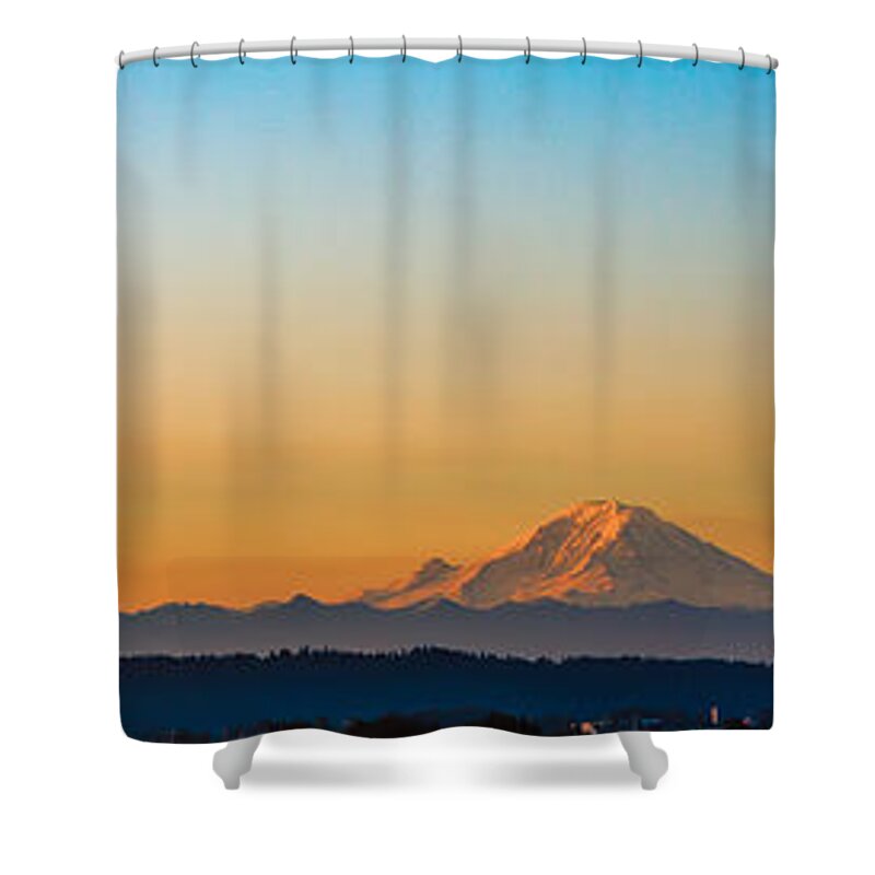 James Heckt Shower Curtain featuring the photograph Dawn Breaks by James Heckt