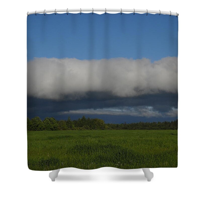 Clouds Shower Curtain featuring the photograph Dawn Clouds in the Southwest by Kent Lorentzen