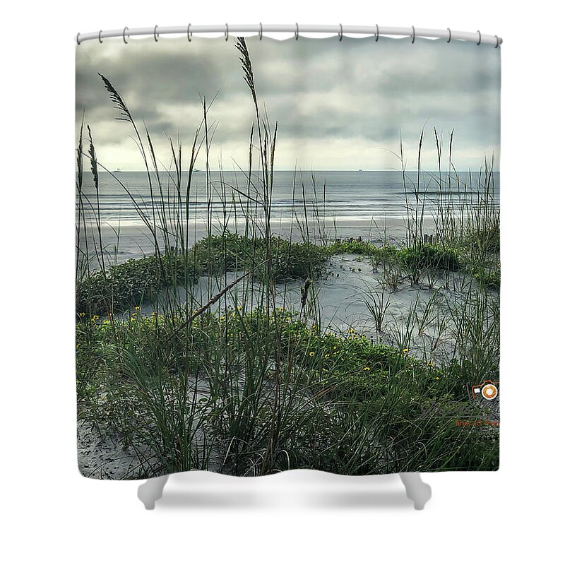 Dawn Shower Curtain featuring the photograph Dawn Shrimpers by Joseph Desiderio