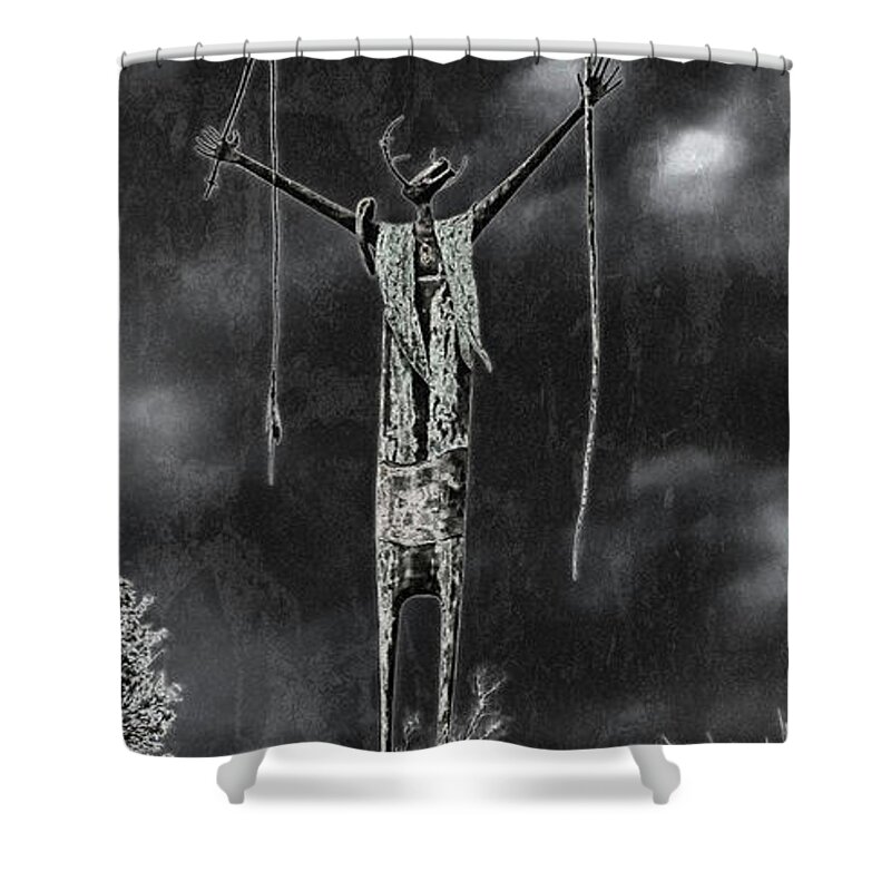 Betty Depee Shower Curtain featuring the photograph Del Rio by Betty Depee