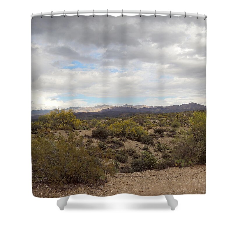 Beautiful Shower Curtain featuring the photograph Desert Moods by Gordon Beck