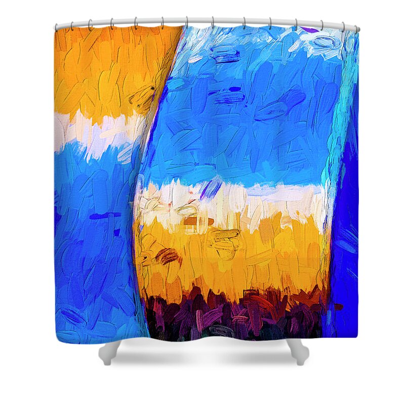 Photography Shower Curtain featuring the photograph Desert Sky 3 by Paul Wear