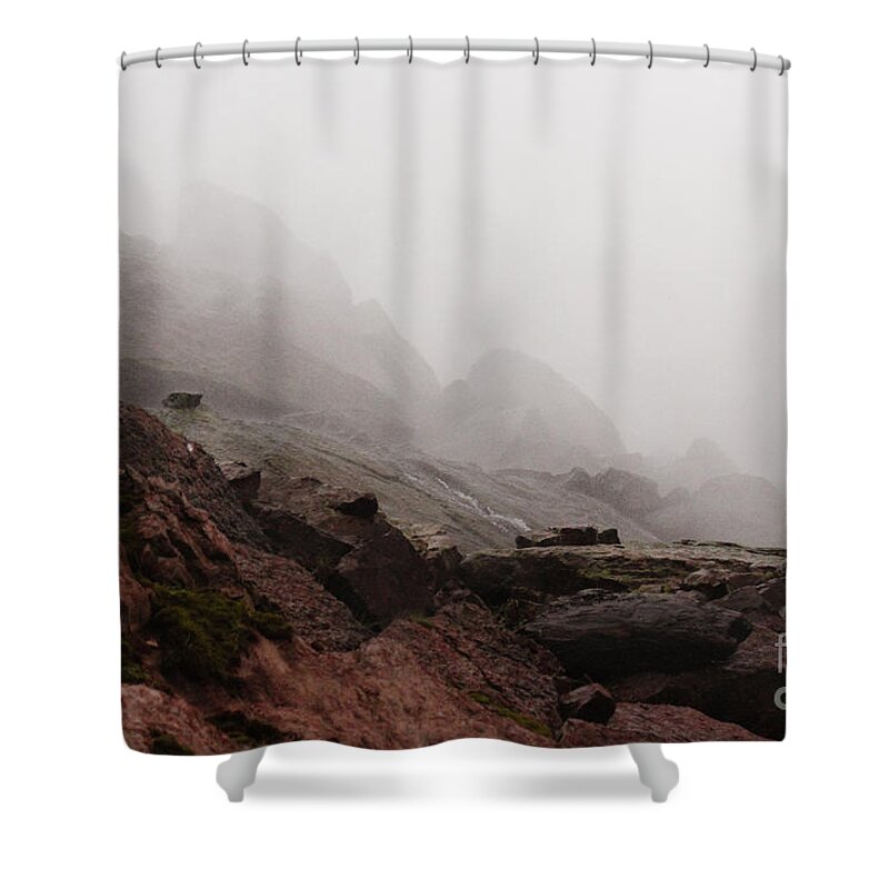 Landscape Shower Curtain featuring the photograph Still Untouched By Men by Dana DiPasquale