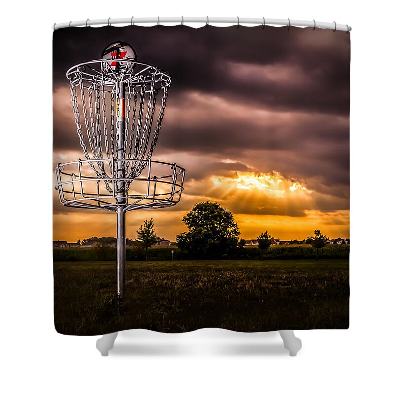 Disc Golf Shower Curtains