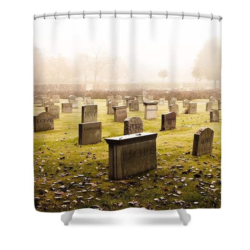 Hopes Shower Curtain featuring the photograph Dismay by Maggie Terlecki