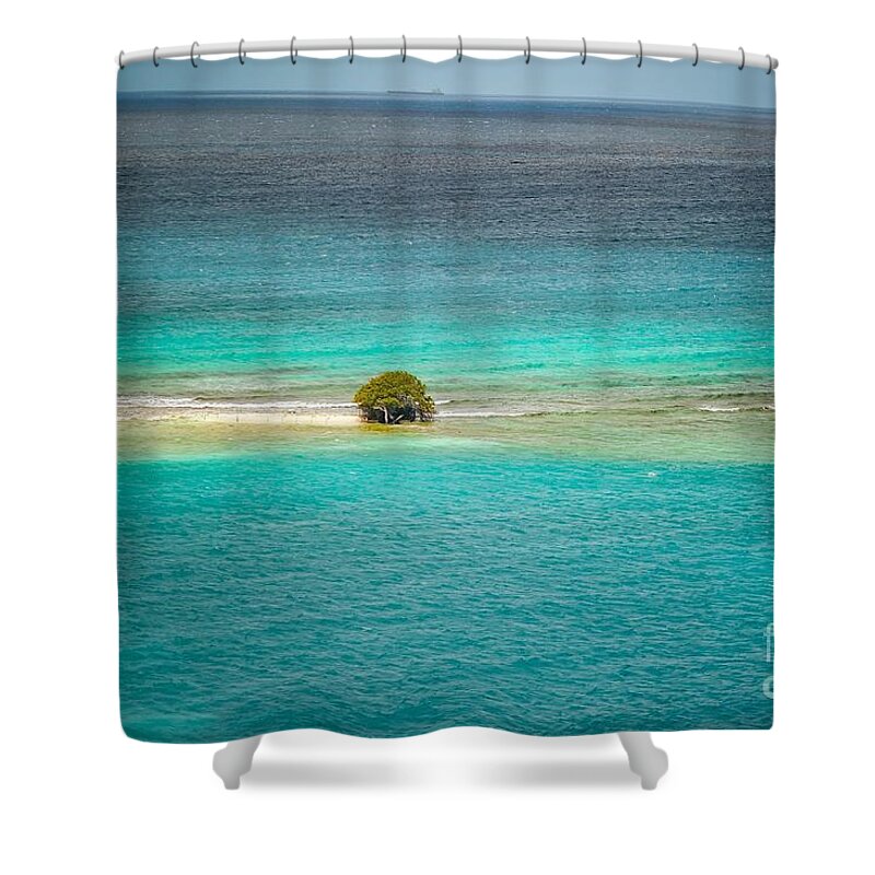 Divi Divi Tree Shower Curtain featuring the photograph Aruba by Buddy Morrison