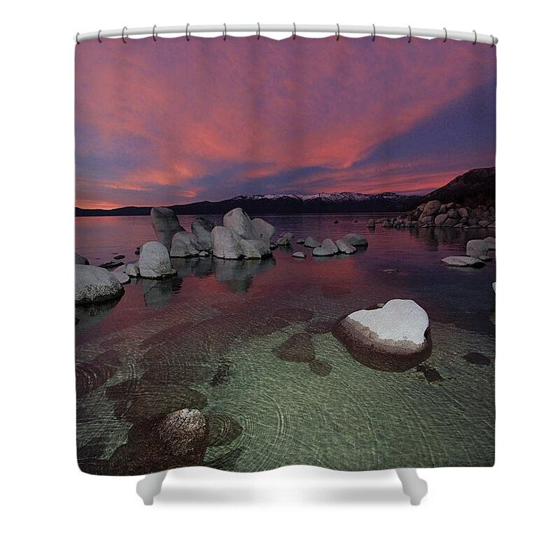 Lake Tahoe Shower Curtain featuring the photograph Do You Have Vivid Dreams by Sean Sarsfield