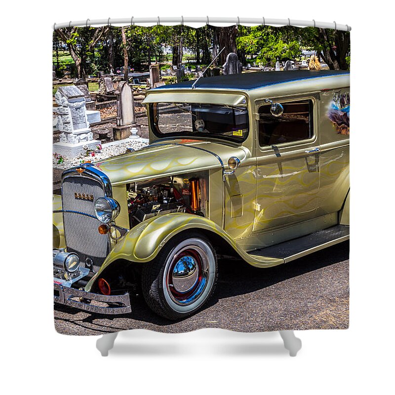 1929 Dodge Shower Curtain featuring the photograph Dodge 10 by Keith Hawley