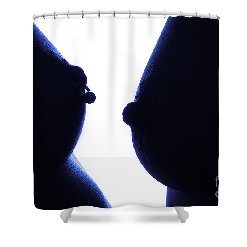 Artistic Photographs Shower Curtain featuring the photograph Double trouble by Robert WK Clark