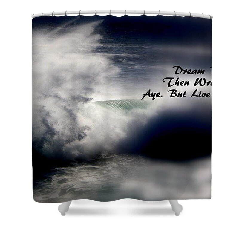 Dreams Shower Curtain featuring the photograph Dream Dreams by Greg DeBeck