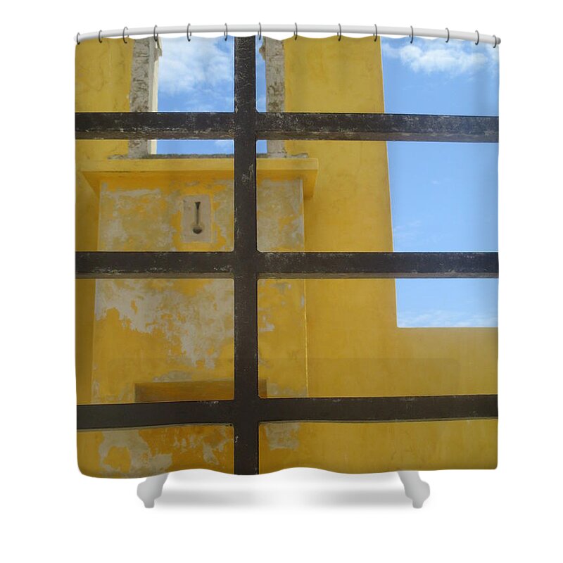 Fortress Shower Curtain featuring the photograph Dream of Liberty by Anamarija Marinovic