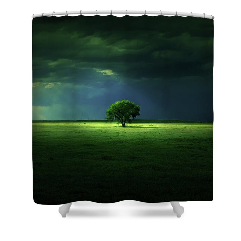 Dreamscape Shower Curtain featuring the photograph Dreamscape by Brian Gustafson