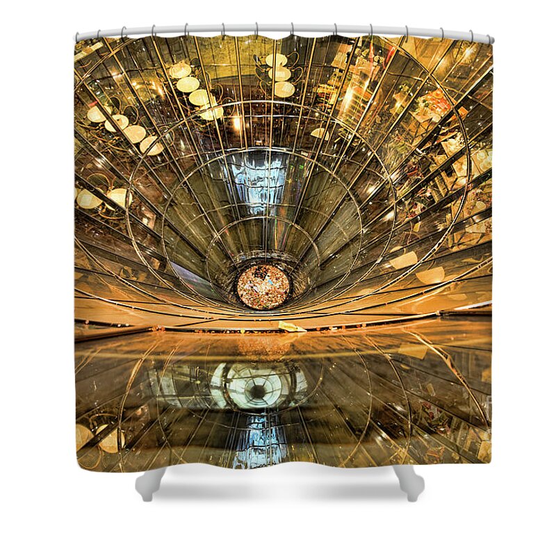 Amazing Shower Curtain featuring the photograph Drowning in reflections by Brenda Kean