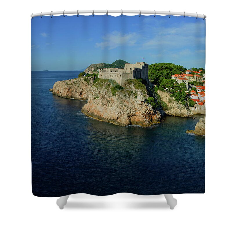 Croatia Shower Curtain featuring the photograph Dubrovnik, Croatia #3 by Richard Henne