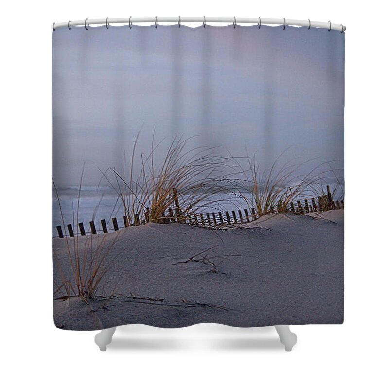 Fog Shower Curtain featuring the photograph Dune View 2 by Newwwman