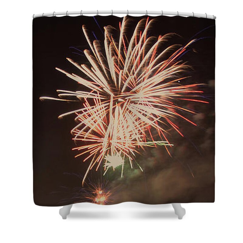 Fireworks Shower Curtain featuring the photograph Dusky - 160923psg0609160704 by Paul Eckel