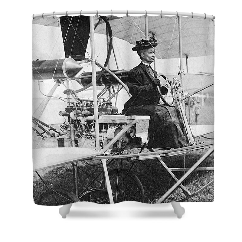 Historic Shower Curtain featuring the photograph E. Lillian Todd by Science Source