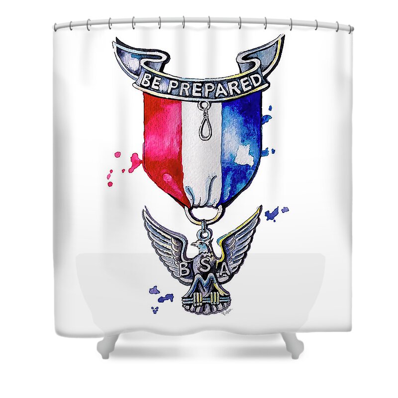Eagle Scout Shower Curtains