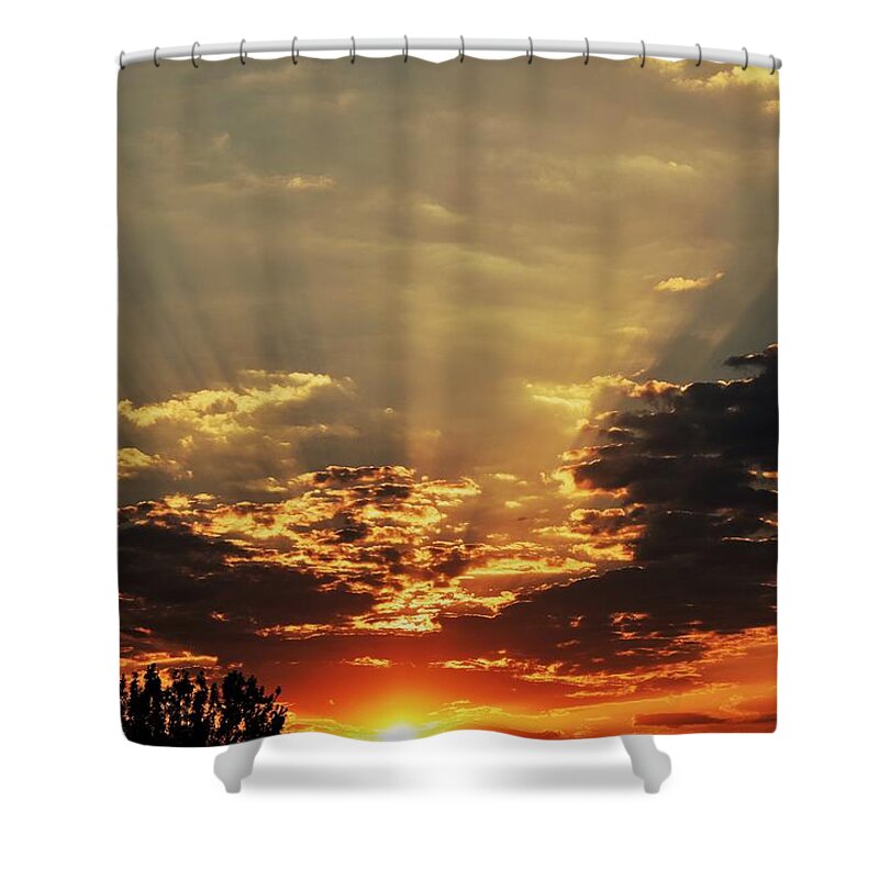 Sunrise Shower Curtain featuring the photograph Early Morning Adrenaline Rush by John Glass