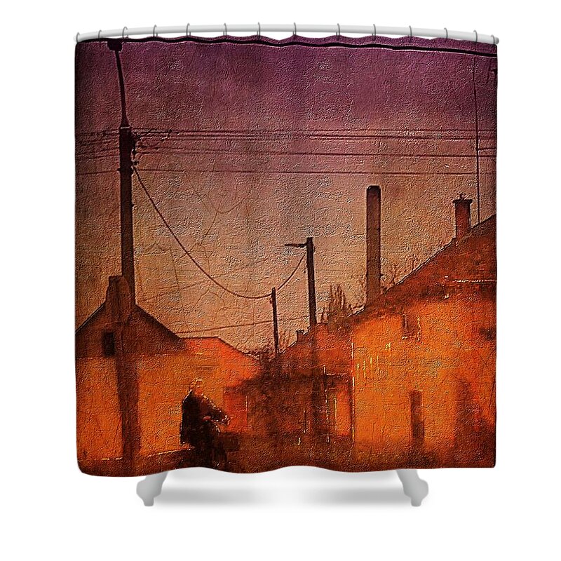 Hungary Shower Curtain featuring the photograph Early Morning by Mimulux Patricia No