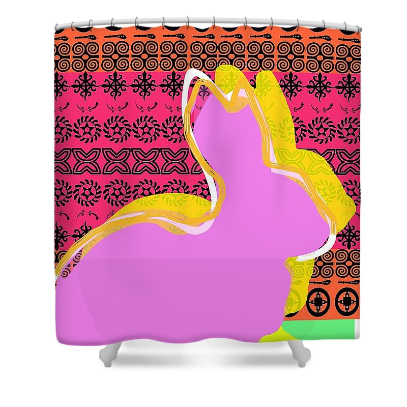 Easter Bunny Shower Curtains