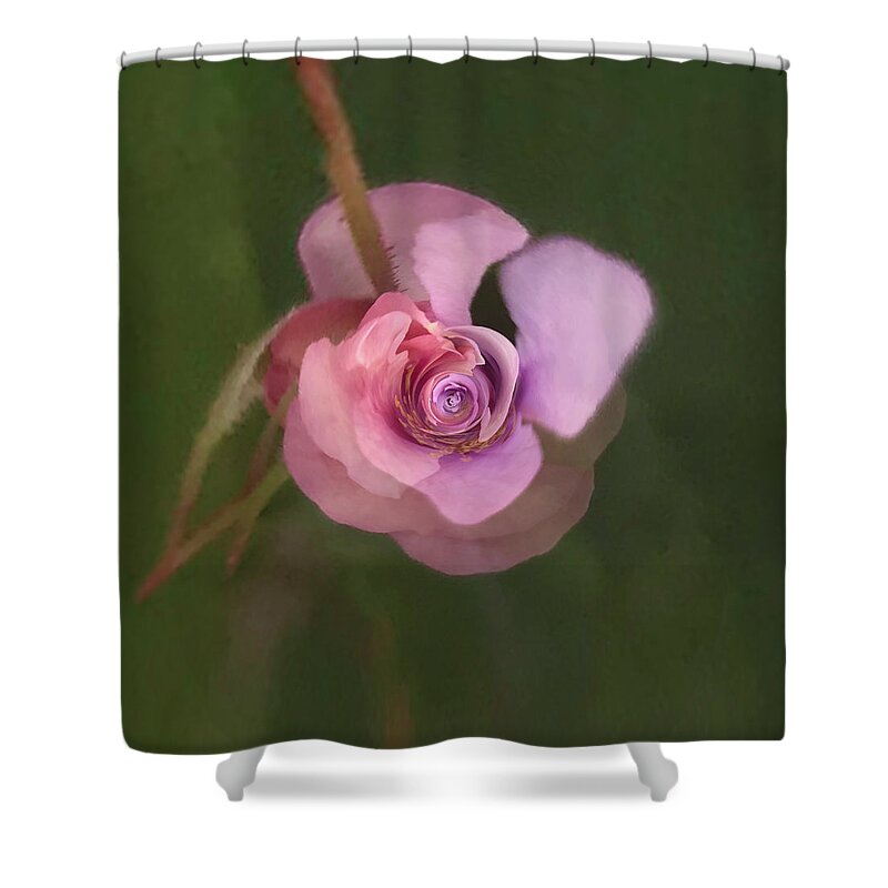 Flower Shower Curtain featuring the photograph Easy on the eyes. by Usha Peddamatham