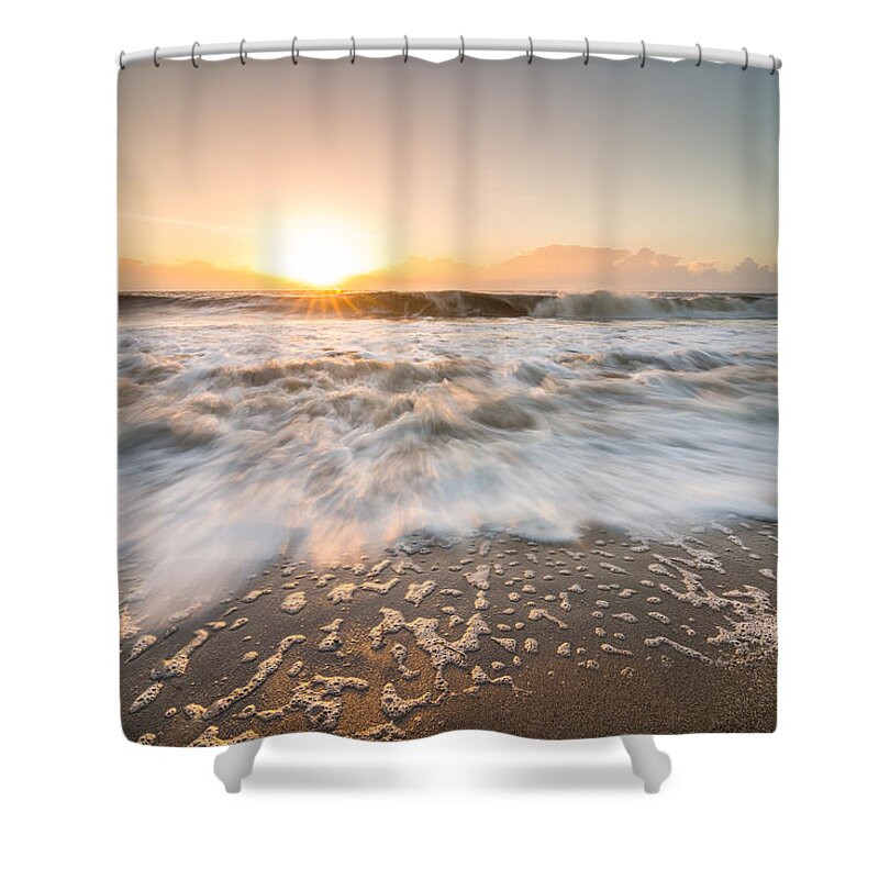 South Shower Curtain featuring the photograph Edisto Island Sunrise by Serge Skiba