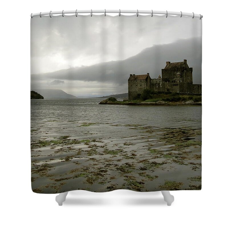 Scotland Shower Curtain featuring the photograph Eilean Donan Castle by Azthet Photography