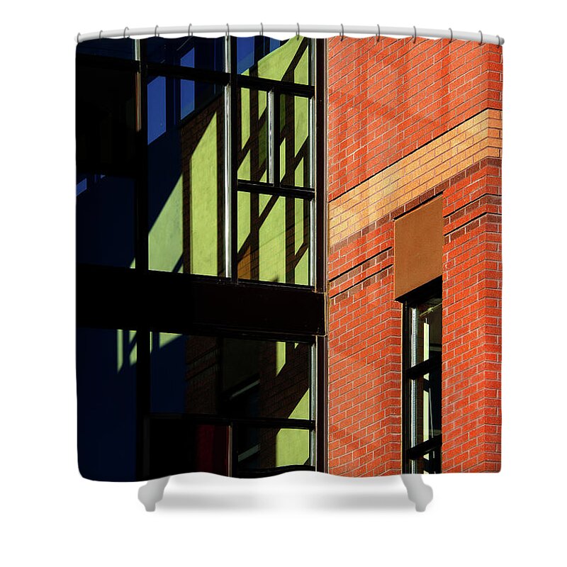 Photograph Shower Curtain featuring the photograph Element of Reflection by Vicki Pelham