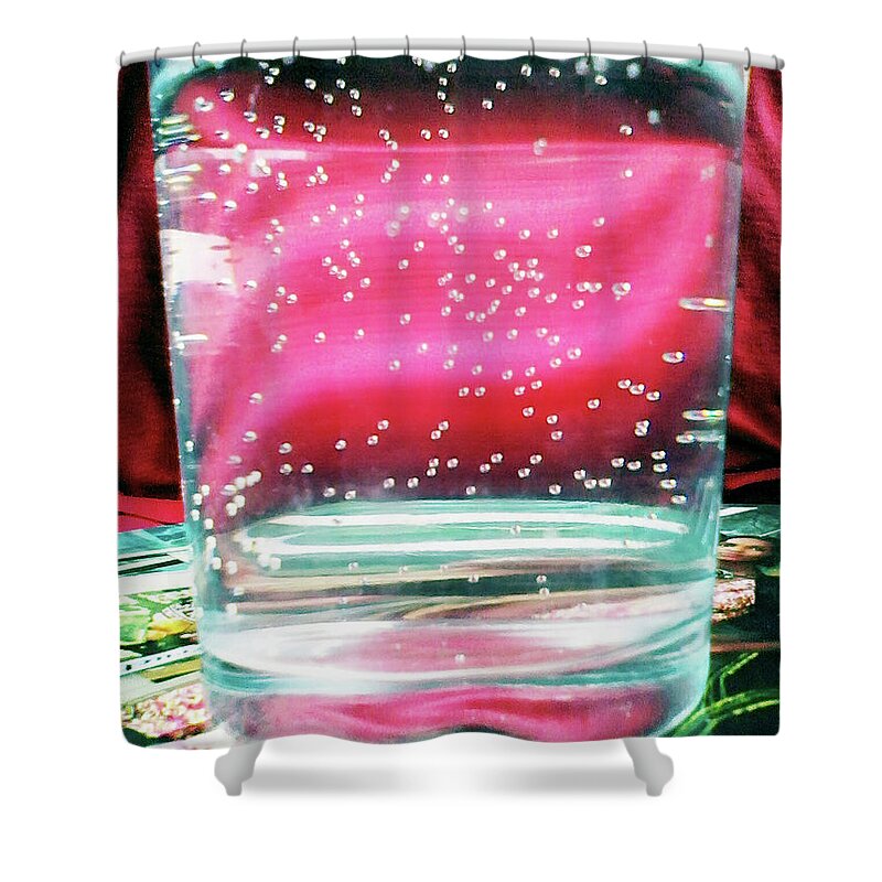 Liquid Shower Curtain featuring the photograph Elixir by Rebecca Harman