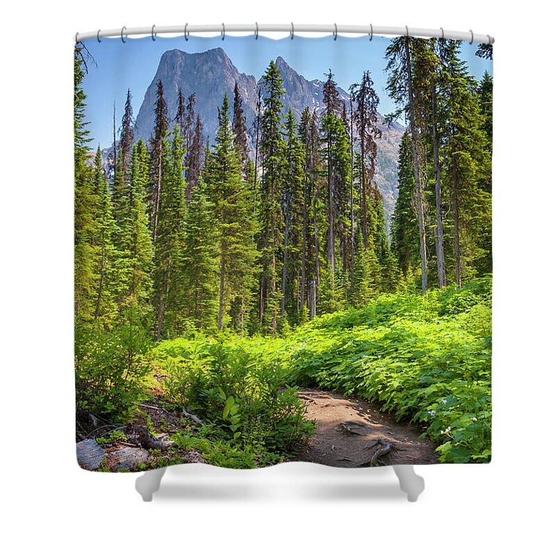 5dii Shower Curtain featuring the photograph Emerald Lake Circuit by Mark Mille