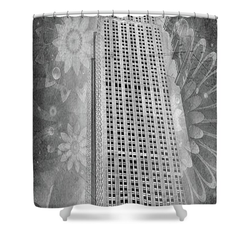 Empire State Building Shower Curtain featuring the photograph Empire State Building by Angie Tirado
