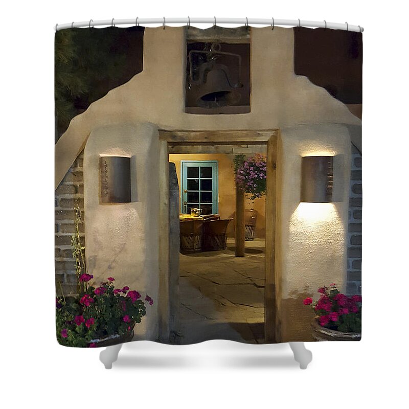 New Mexico Shower Curtain featuring the photograph Enchanted Evening in New Mexico by Kurt Van Wagner