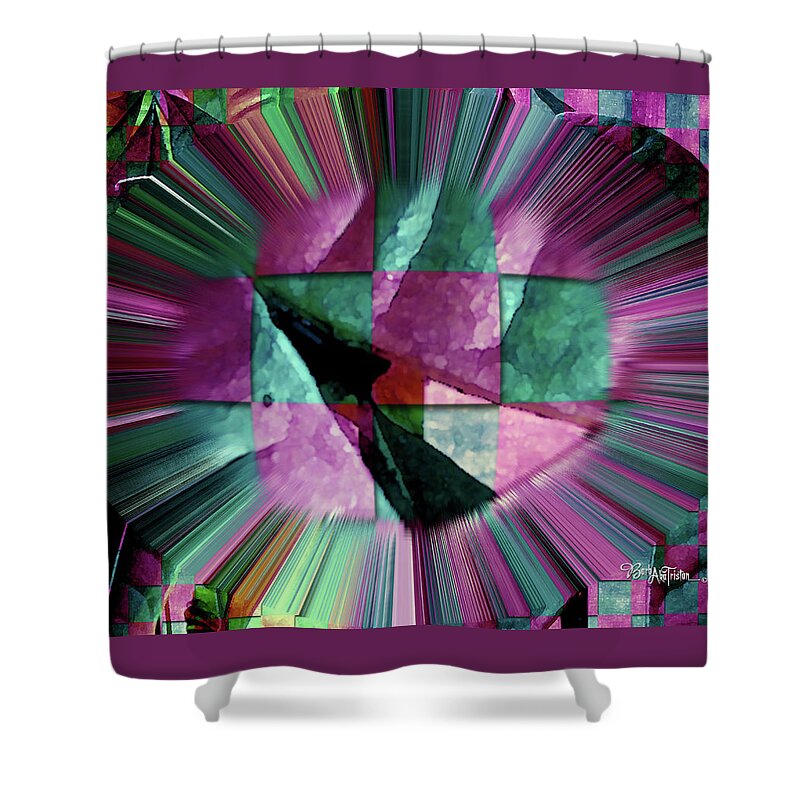 Plant Evolves Shower Curtain featuring the photograph Endless Designs #097 by Barbara Tristan