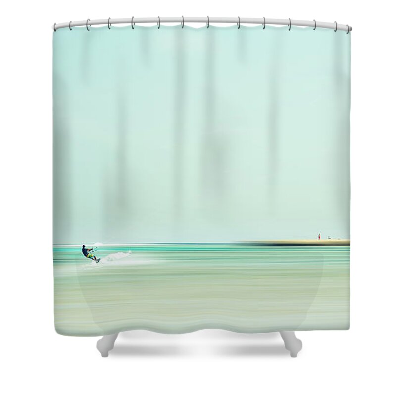2x1 Shower Curtain featuring the photograph Endless summer by Hannes Cmarits