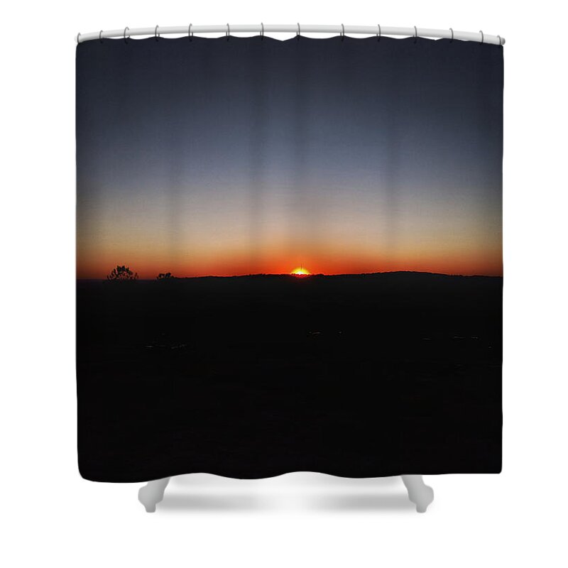 Sunset Shower Curtain featuring the photograph Event Horizon by Mike Dunn