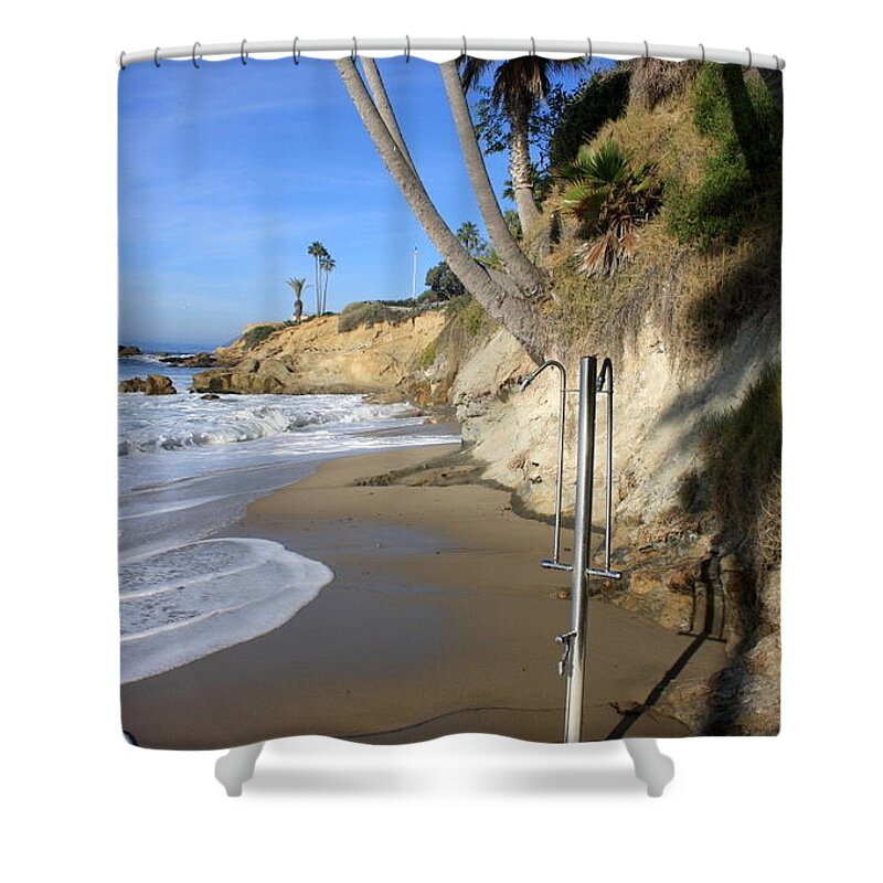 Shower Shower Curtain featuring the photograph Exclusive Shower by David Nicholls