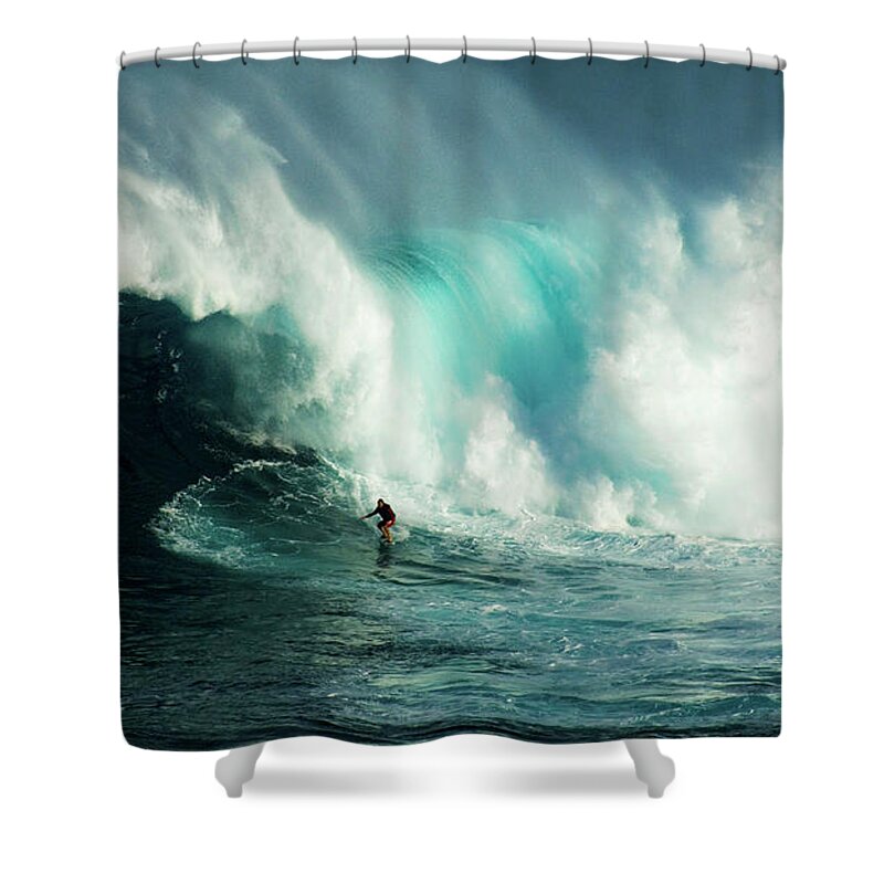 Sextreme Sports Shower Curtain featuring the photograph Extreme Ways Of Living 2 by Bob Christopher